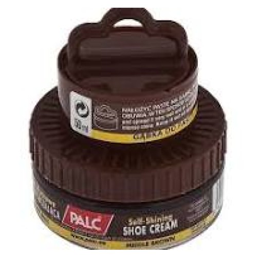 PALC CREMA AUTOBRILLANTE CON ESPONJA MARRON OSCURO 50 ML CREMAS CALZADO